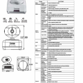 Kamera CN-PT100C, IP 720p wifi camera, Cloud, 2way audio, alarm
