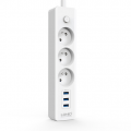 Produzni kabel LDNIO SE3330 1,8m 3xAC (250V/10A) + 3xUSB (5V/3,1A)