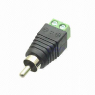 RCA connector - screw .